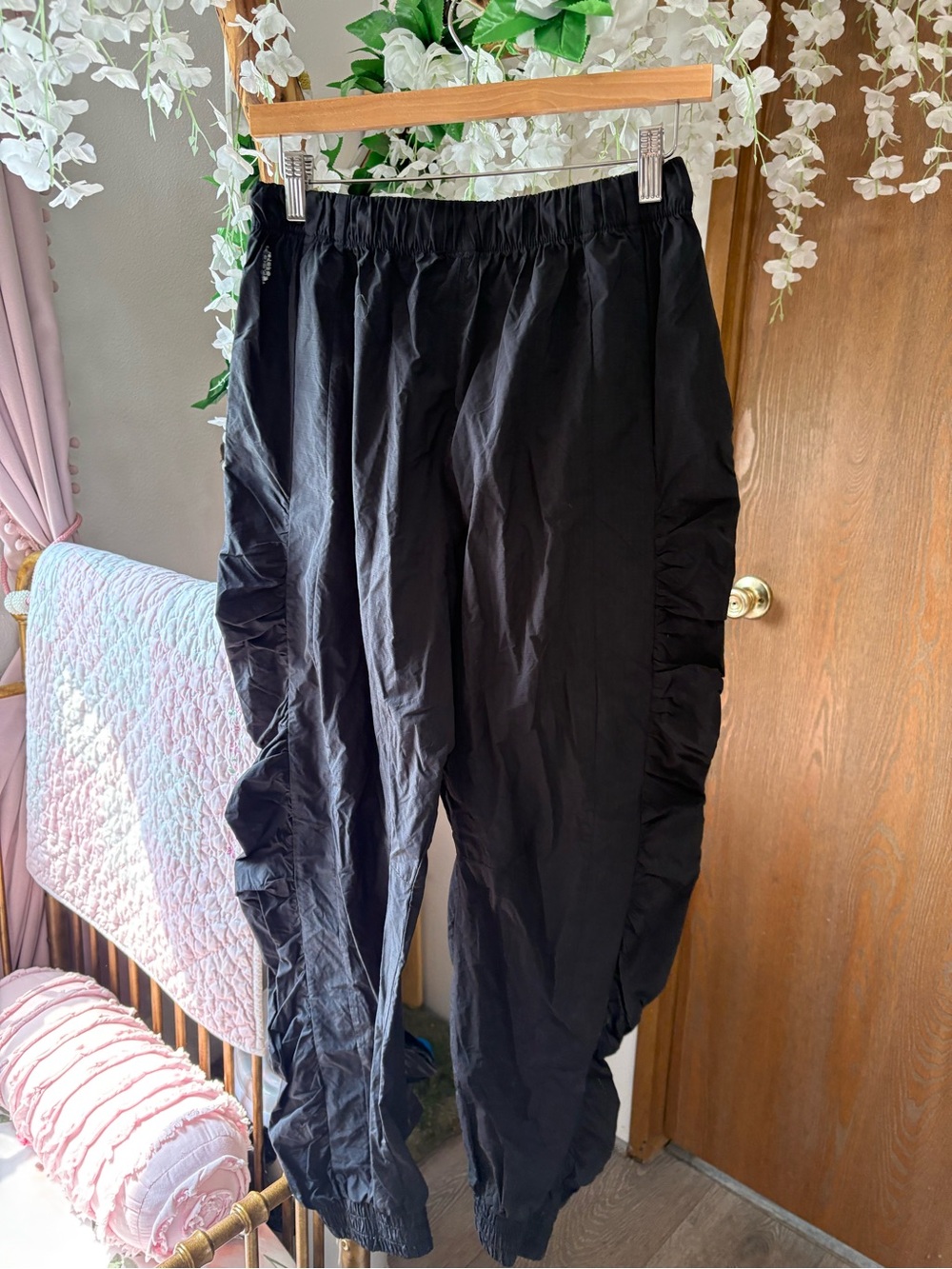 FP Movement by Free People Black Track Joggers with Waistband - Picture 5 of 7